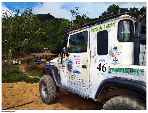 Ranau 4x4 Challenge - Kampung Tagudon Ranau - Toyota Landcruiser BJ43