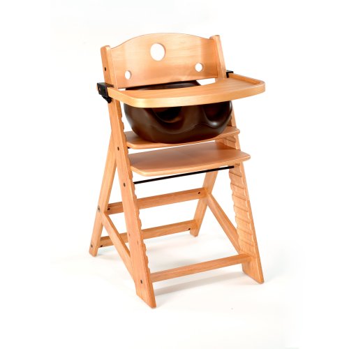 Keekaroo High Chair and Infant Insert Tray, Chocolate
