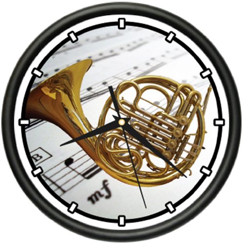 FRENCH HORN Wall Clock band music brass orchestra gift
