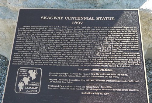 Skagway Centennial Statue, 1897