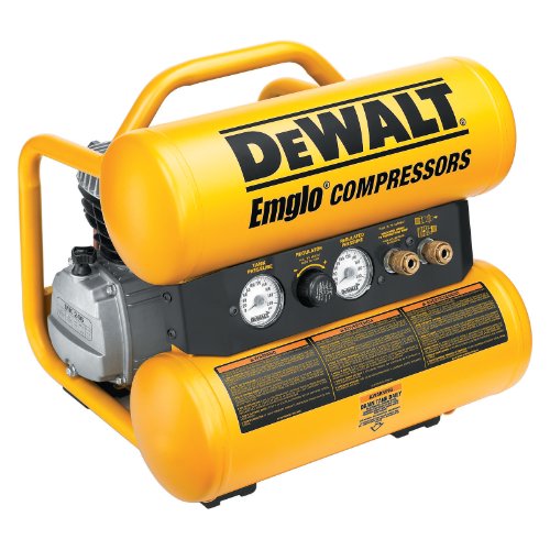 DEWALT D55152  15 Amp 2-3/4-Horsepower 4-Gallon Oiled Twin Hot Dog Compressor