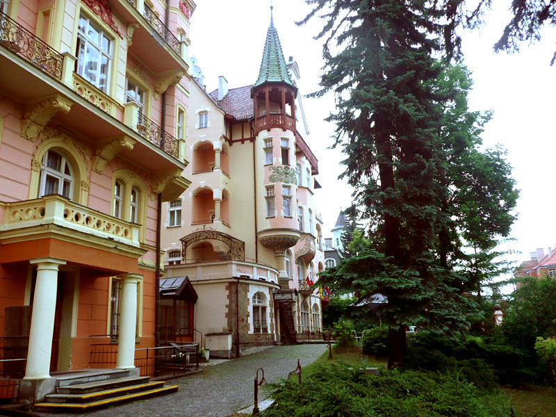 Hotel in Karlovy Vary, Smetana-Vysehrad 4* - Garden