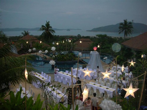 Phuket, The Mangosteen Boutique Resort party preparations