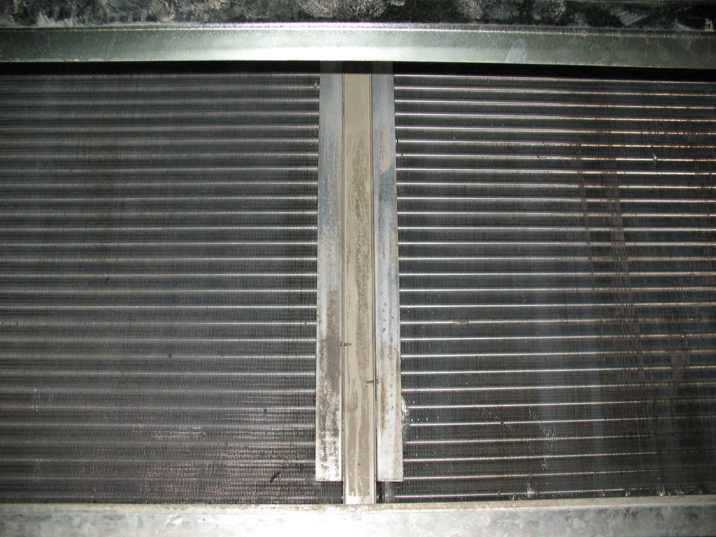 Evaporator Coils After Cleaning