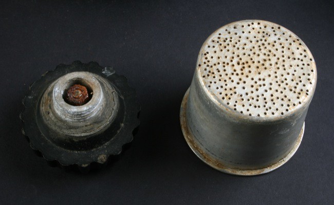 Indian Made Atomic Coffee Machine- Basket and Black Knob