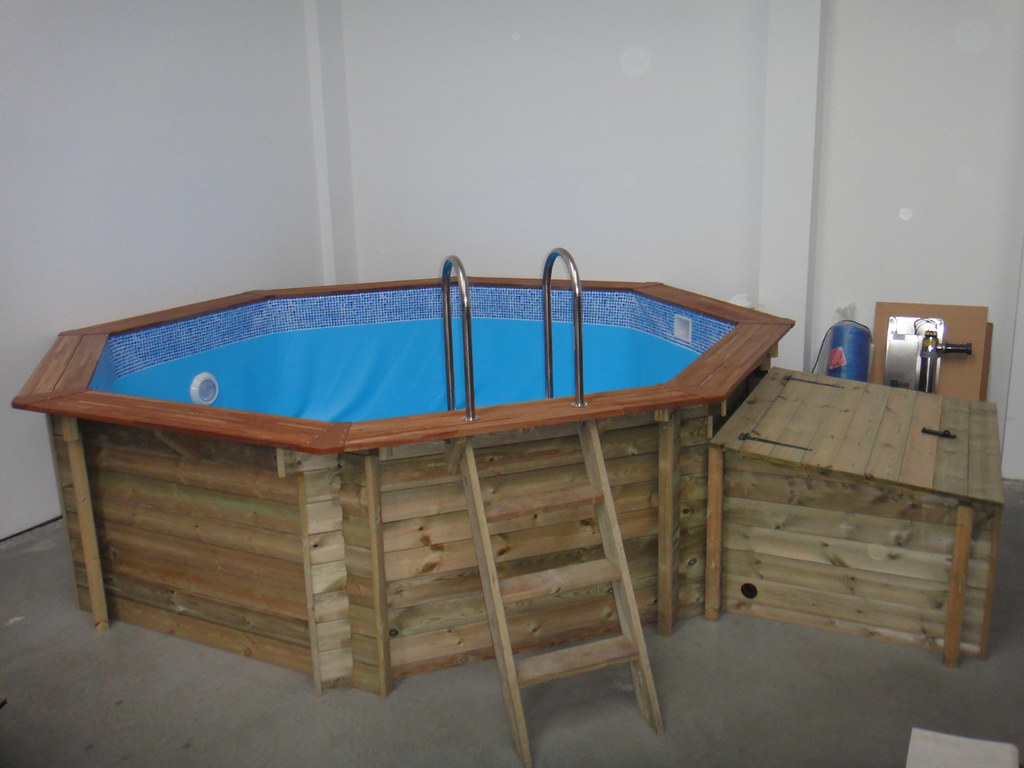 Plastica 4m Wooden Premium Above Ground Pool