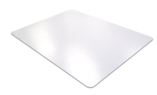 Cleartex UltiMat Polycarbonate Anti-Slip Mat for Hard Floors, Clear, 47 x 35 Inches (128920ERA)