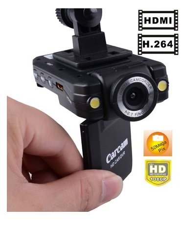 Car Dashboard Camera Car Accident DVR with LCD and 140 degree wide angle lense IR NIght Vision HD