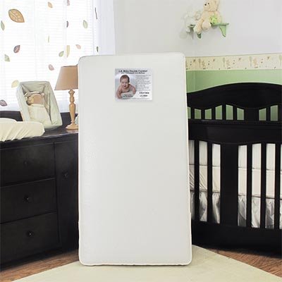 L.a. Baby Double Comfort 2-in-1 Orthopedic Crib Mattress