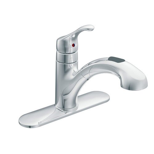 Moen, Inc. 87316C Renzo Single Handle Pullout Kitchen Faucet