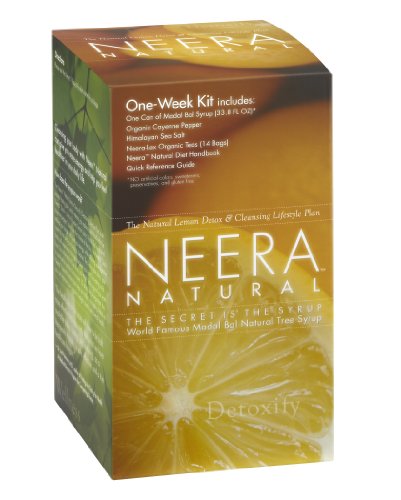 Neera Natural One Week Pack, the Improved Stanley Burroughs Master Cleanser Diet Kit