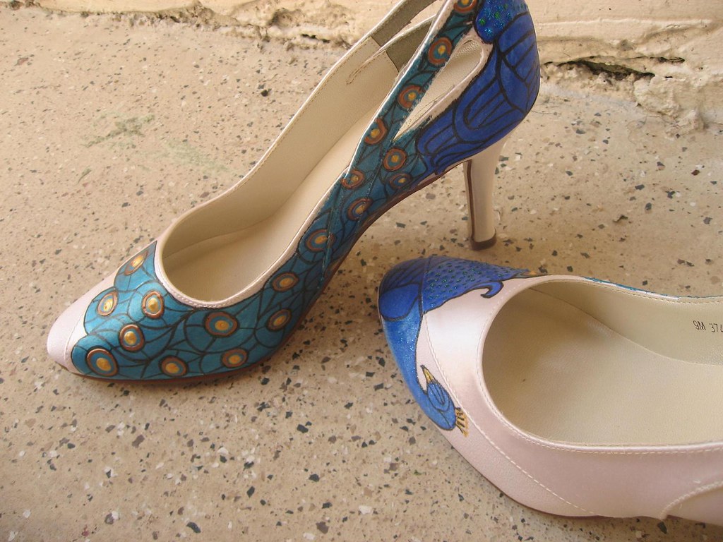Wedding Shoes,painted by request, custom made in many designs.