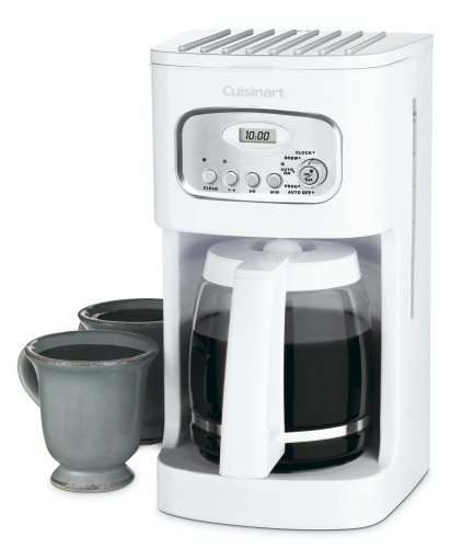 Cuisinart DCC-1100 12-Cup Programmable Coffeemaker, White
