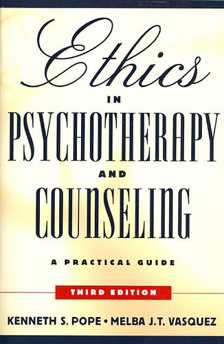Ethics In Psychotherapy & Counseling : a practical guide