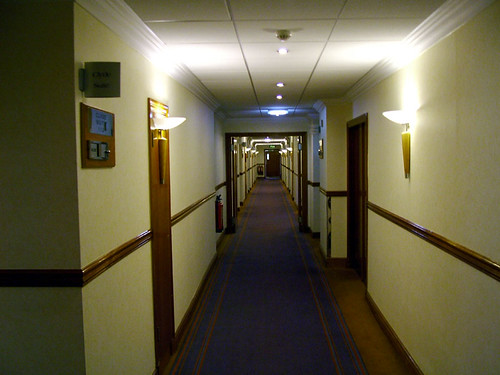 Burlington Hotel - hallway
