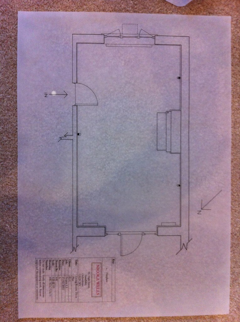 Project 1.5 Living Room- Floor Plan