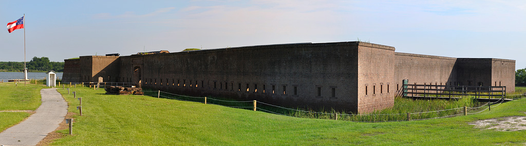 Fort Jackson Panorama