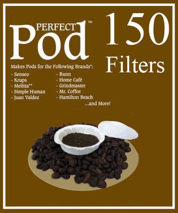 Perfect Pod Filters 150 Filter Pack - NOT FOR EZ-CUP
