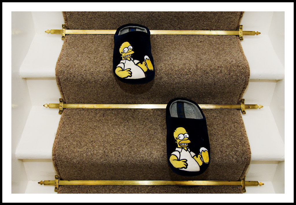 Slippers on stairs - 356/365