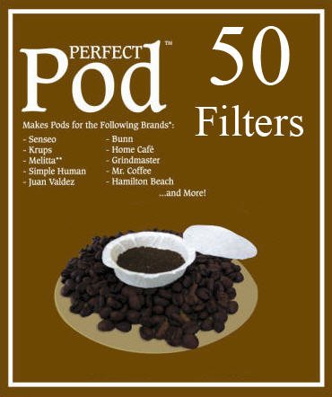 Perfect Pod Coffee Filters (50 Filters)