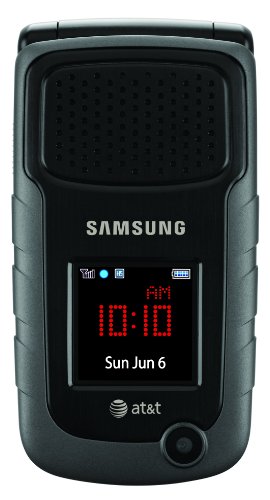 Samsung Rugby II Phone, Black (AT&T)