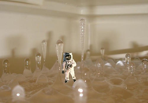 Frozen Drips with astronaut
