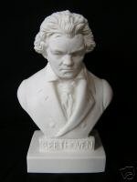 Beethoven Bust Halbe Statuette