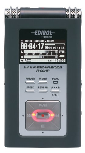 Edirol R-09HR High-Resolution WAVE/MP3 Recorder