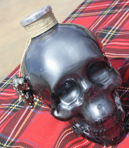 Crystal Head Vodka recycled glass skull