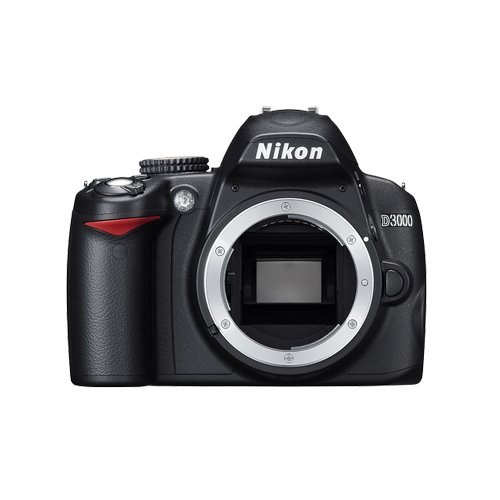 Nikon D3000 10.2MP Digital SLR Camera Body (Outfit Box)