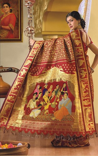 The world's most expensive saree.....$100,000