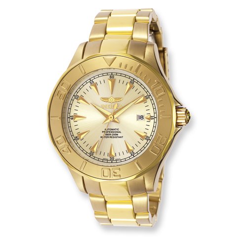 Mens Invicta Ocean Ghost III Gold-plated Watch