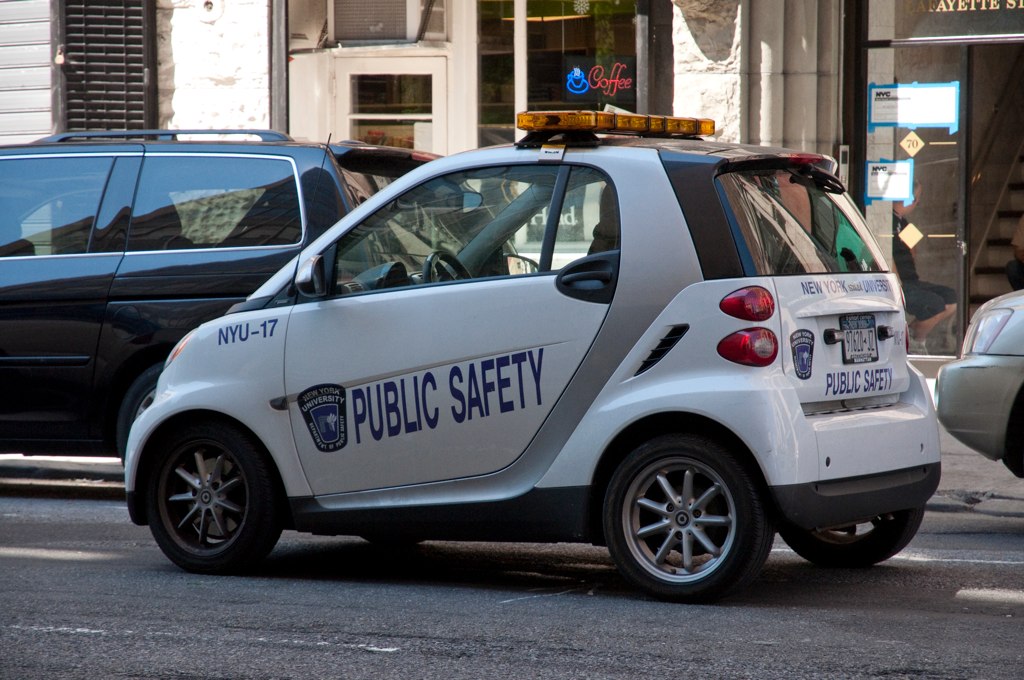 NYU Public Safety Buggy Back