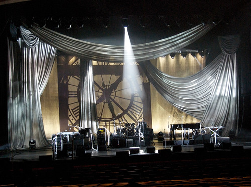 Don Henley Stage Drapery and Swags with Digital Printing