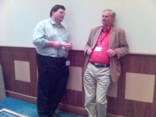 Stefan Decker and Jack Park at SemDesk2005
