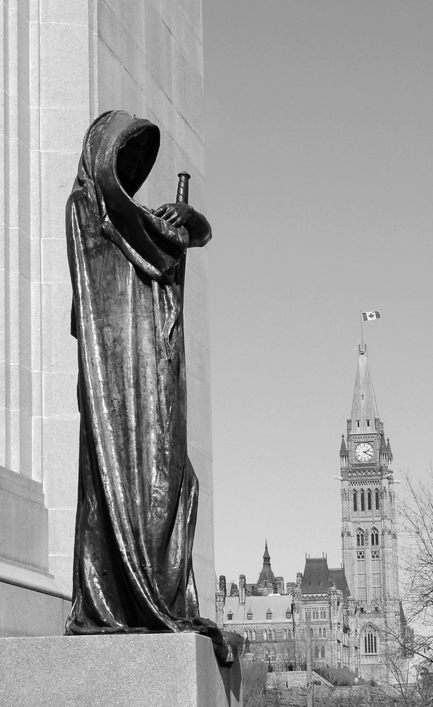 Statue of Justice in Canada's Capital - Ottawa
