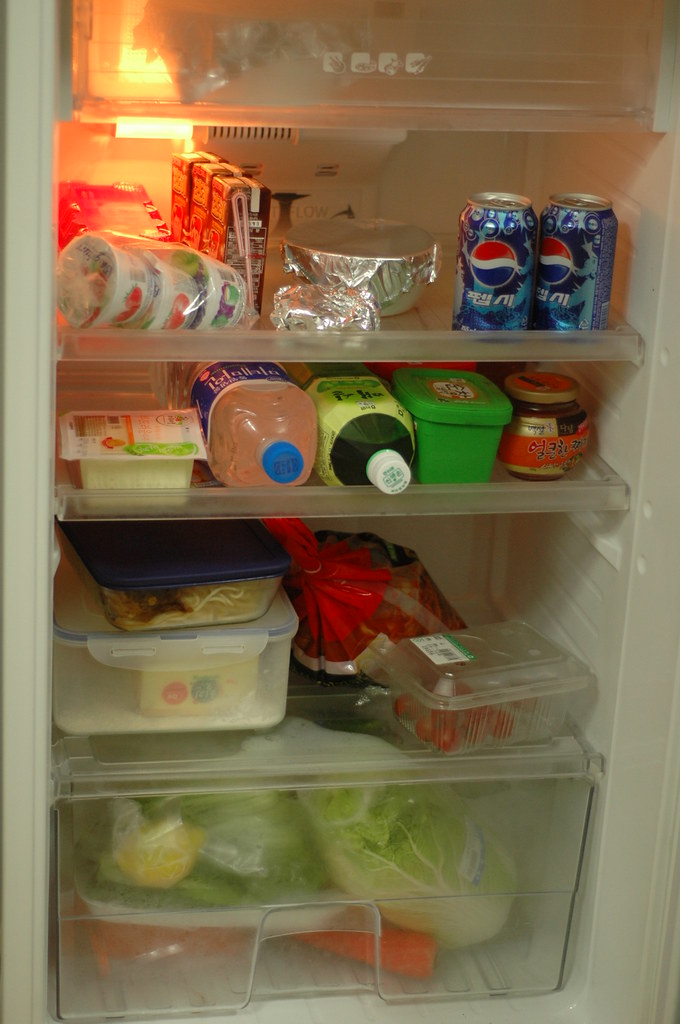 inside my fridge