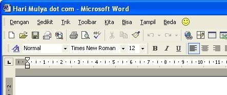 Microsoft Office Word 2003 Toolbar