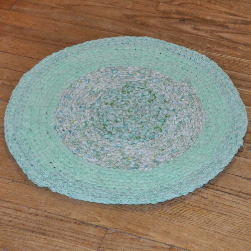 Water Garden Crochet Rug