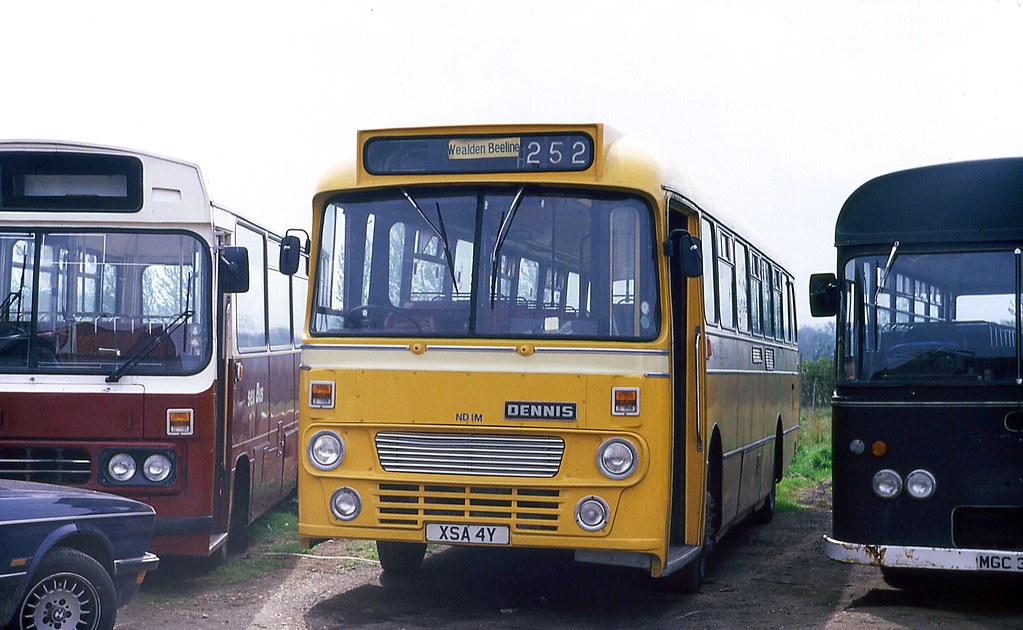Another Quirky British bus, the Dennis Lancet.