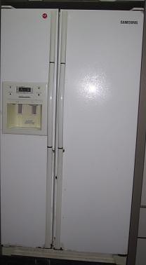 samsung side by side door fridge