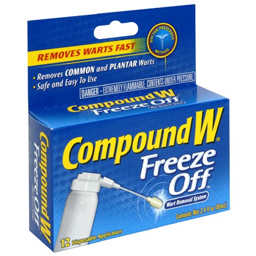 Compound W Freeze Off Wart Removal System, 12 disposable applicators [2.4 fl oz (80 ml)]