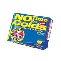 NO TIME FOR COLDS TABS LEMON Size 18