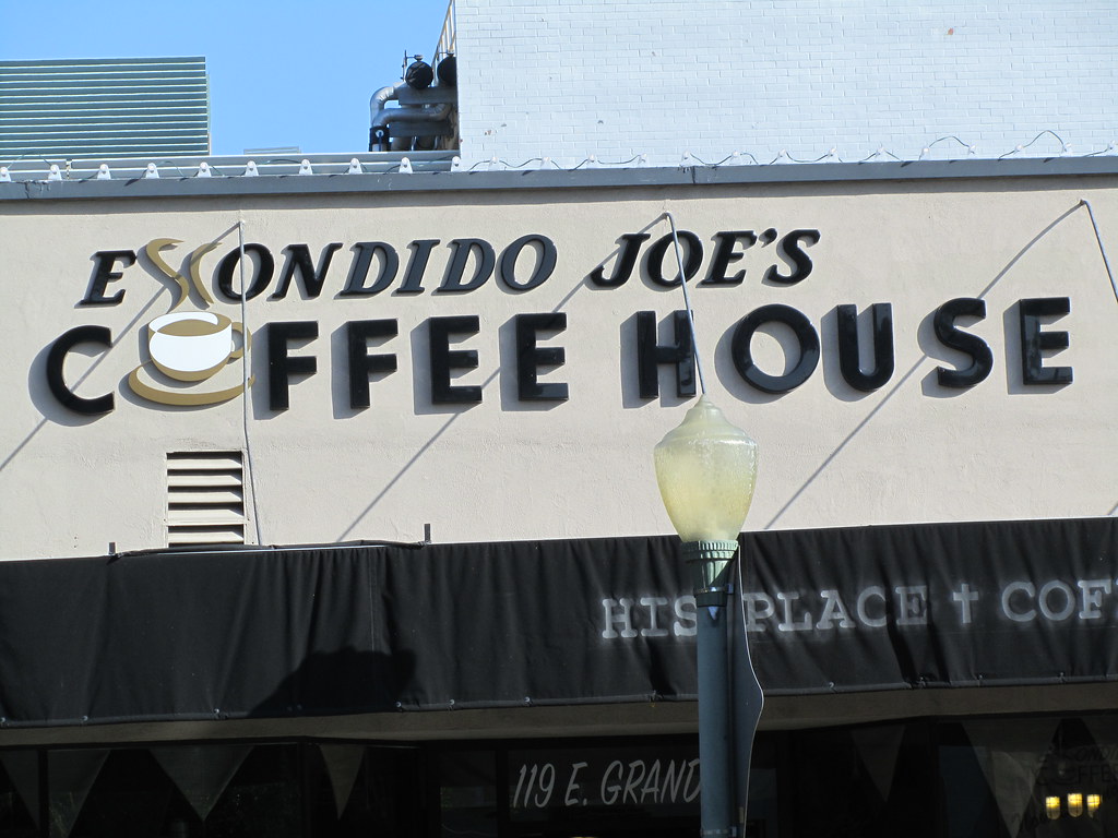 Escondido Joe's Coffee House Sign
