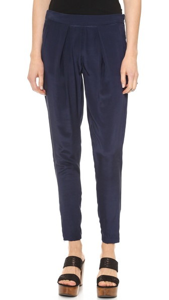 House Of Harlow 1960 Everly Pants – Navy | Kindo