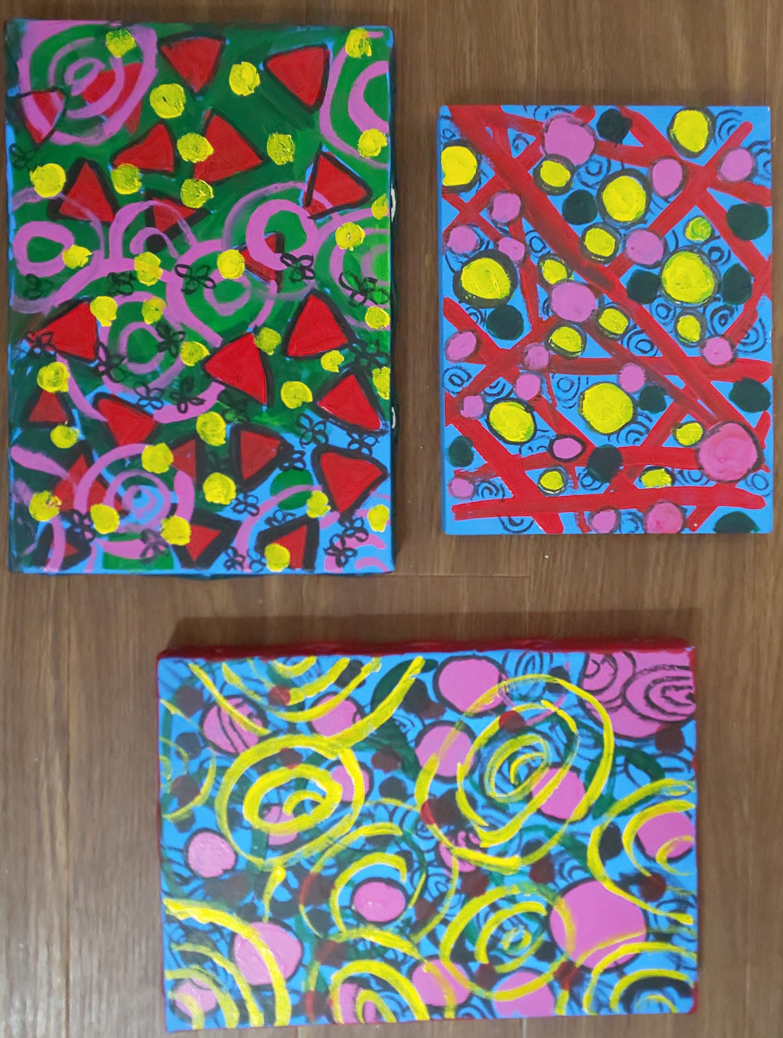 2020/07/14 3 piece - Ito, Yoko's art work