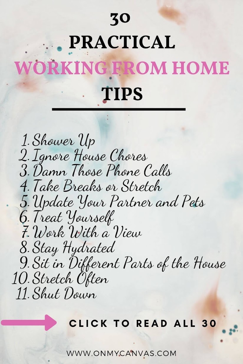 11 Essential Work from Home Tips