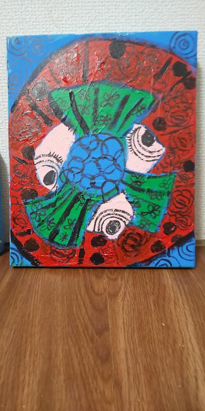 4 [SOU] Masks 2021 - Ito, Yoko's art works [���� ��] 4�� - �ɓ��m�q�̔��p  (F3) [���܂͂�߂�] (stop quarrel)