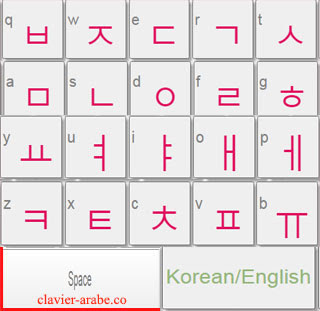 teclado coreano