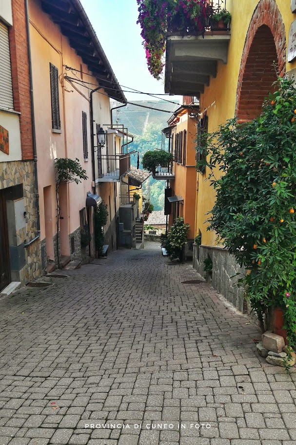 Fotografie borgo di Sinio - Langhe